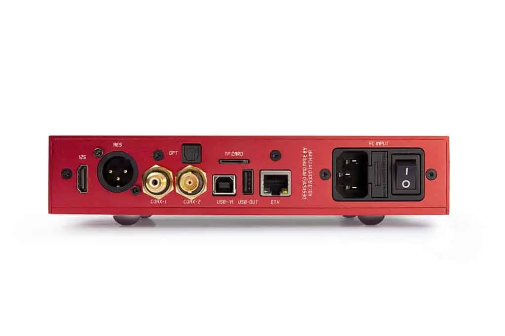 HoloAudio – Red – Network Streamer & DDC (I2S – USB) DSD1024