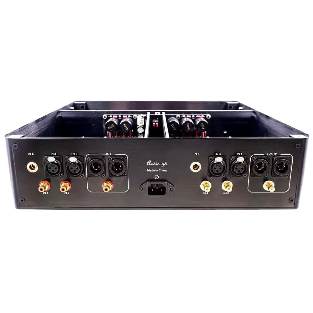 Audio-GD – HE1 LE – Linear Power Balanced Pre-amplifier (RCA, XLR, ACSS) - 2.webp