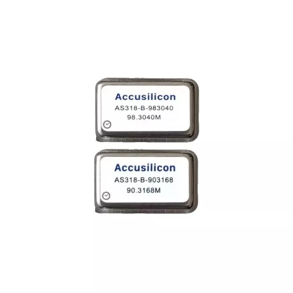 Accusilicon AS318B Femto Clocks (98.3040MHz & 90.3168MHz)