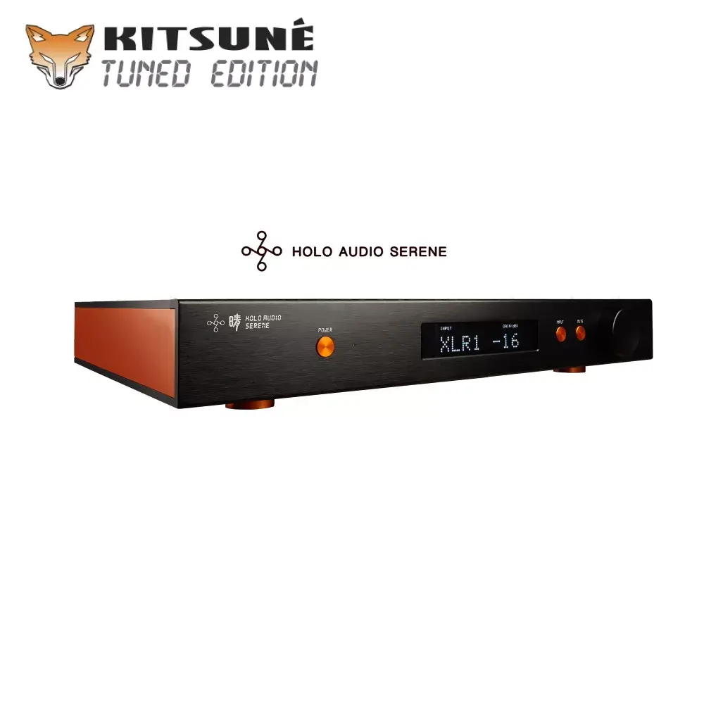 HoloAudio – SERENE KTE - Kitsune Edition Gebalanceerde discrete voorversterker