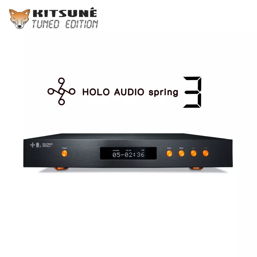 HoloAudio – SPRING 3 DAC KTE Kitsune (R2R – DSD1024)