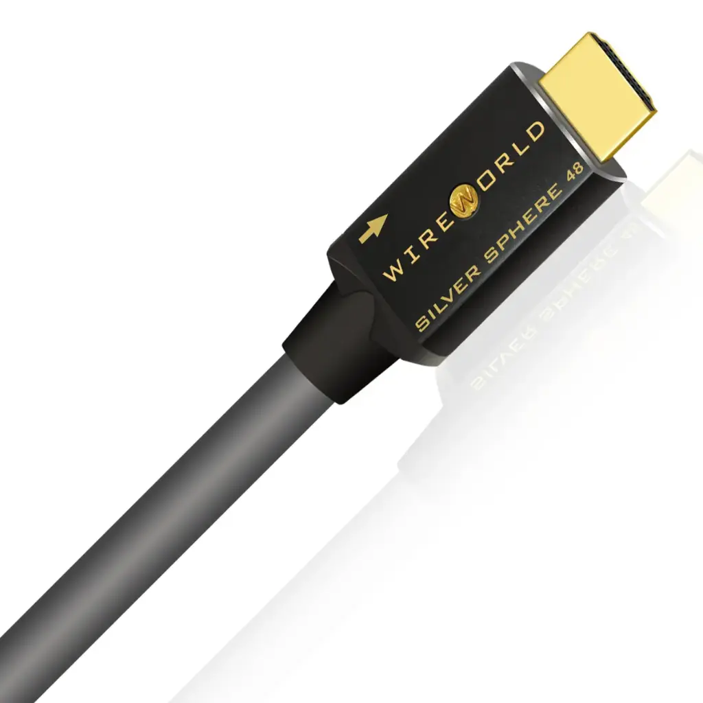 Wireworld - Silver Sphere™ 48 HDMI-kabel - 1 Meter