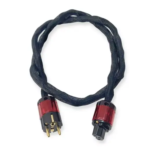 [agd-pwr-cable-c13-4N] Audio-GD - Power Cable IEC Schuko - C13 - 4N Copper 1.5m