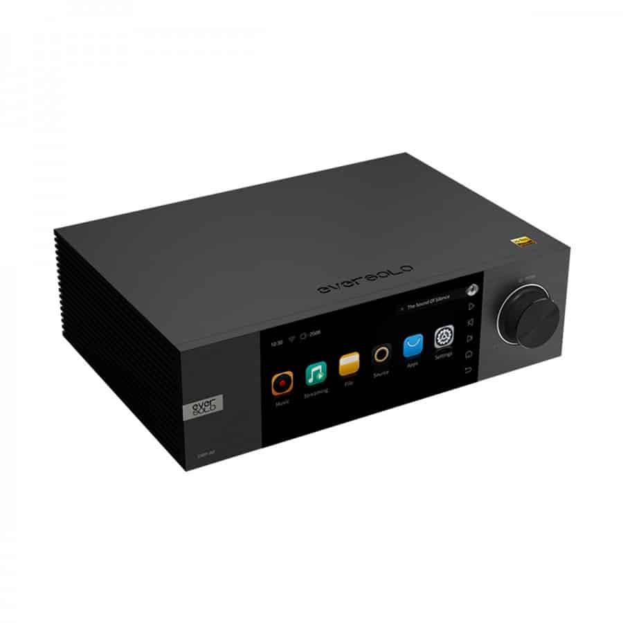 Eversolo DMP-A6 Streamers, Network Player, Music Service and Streaming MQA  Full Decode, DAC, DSD512 PCM768kHz/32Bit Bluetooth 5.0 aptX HD, 6''HD